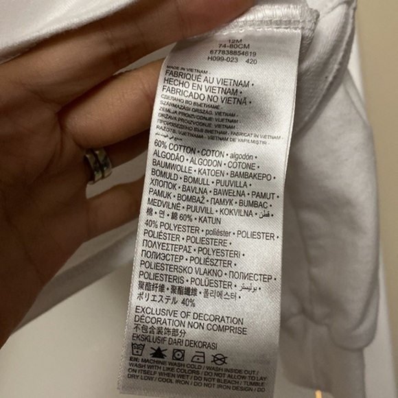 Nike Girls Long Sleeve Pullover Tennis Size 12M - Picture 3 of 6